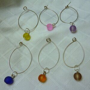 No. 11- Handmade identifiers for wine glasses or stemmed glasses